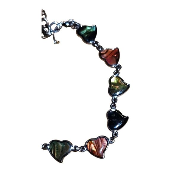 Women's Unbranded Bracelet Multicolored Heart Sharp - Picture 6 of 7